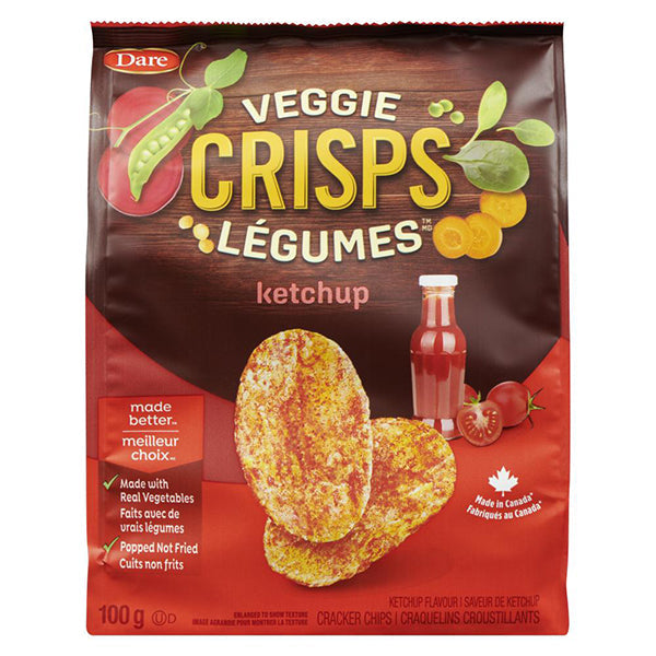 DARE Veggie Crisps Ketchup 100 g