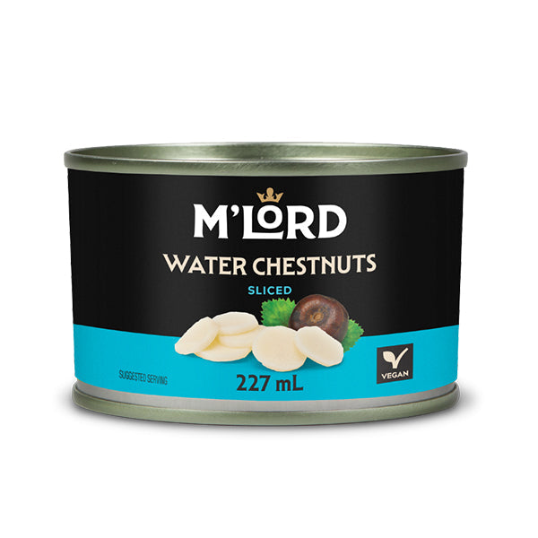 M'lord Water Chestnut Sliced 227 mL