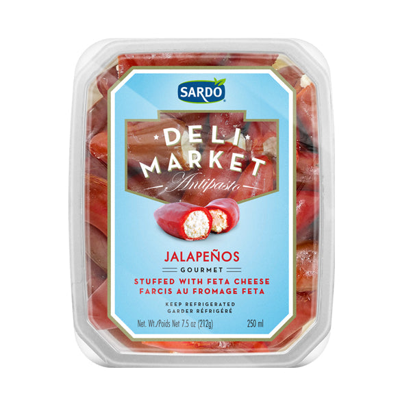 Sardo Jalapeno Feta Cheese 250 mL