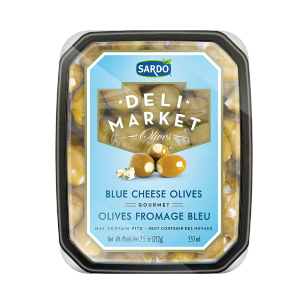 Sardo Olive Stuffed with Blue Cheese 250 mL