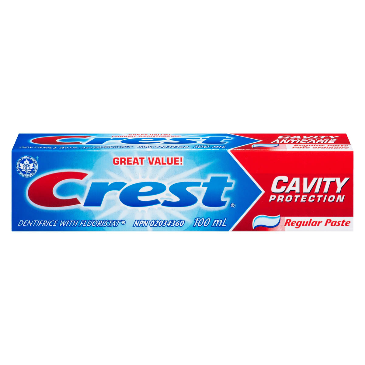 Crest Cavity Protection Regular Toothpaste 100 mL