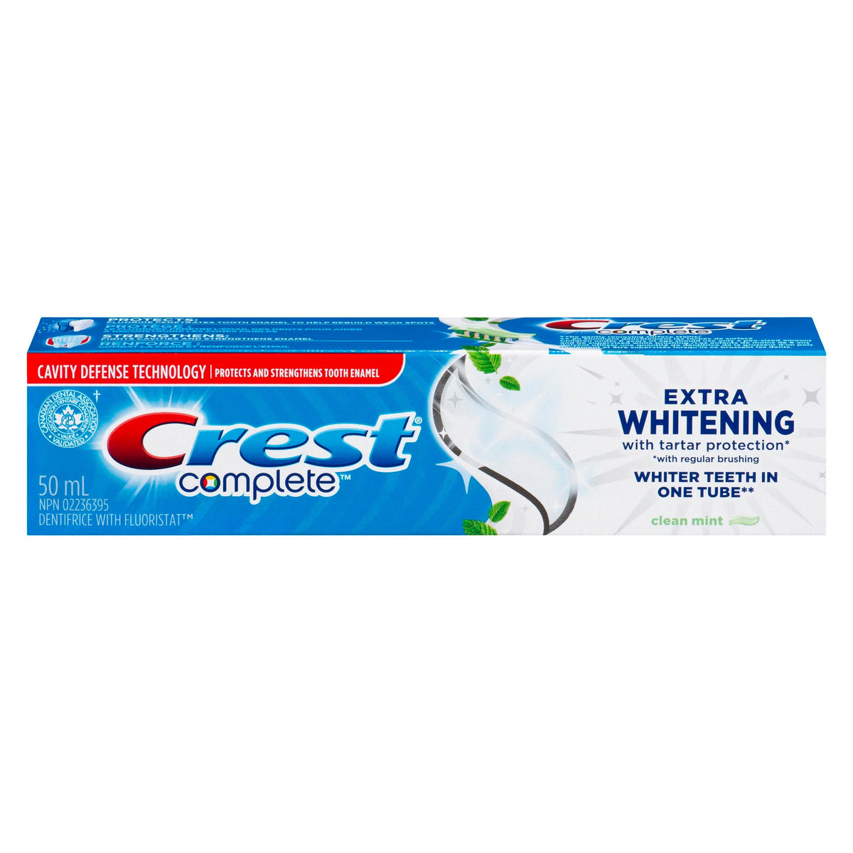 Crest Complete Plus Extra Whitening W/tartar Protection 50 mL