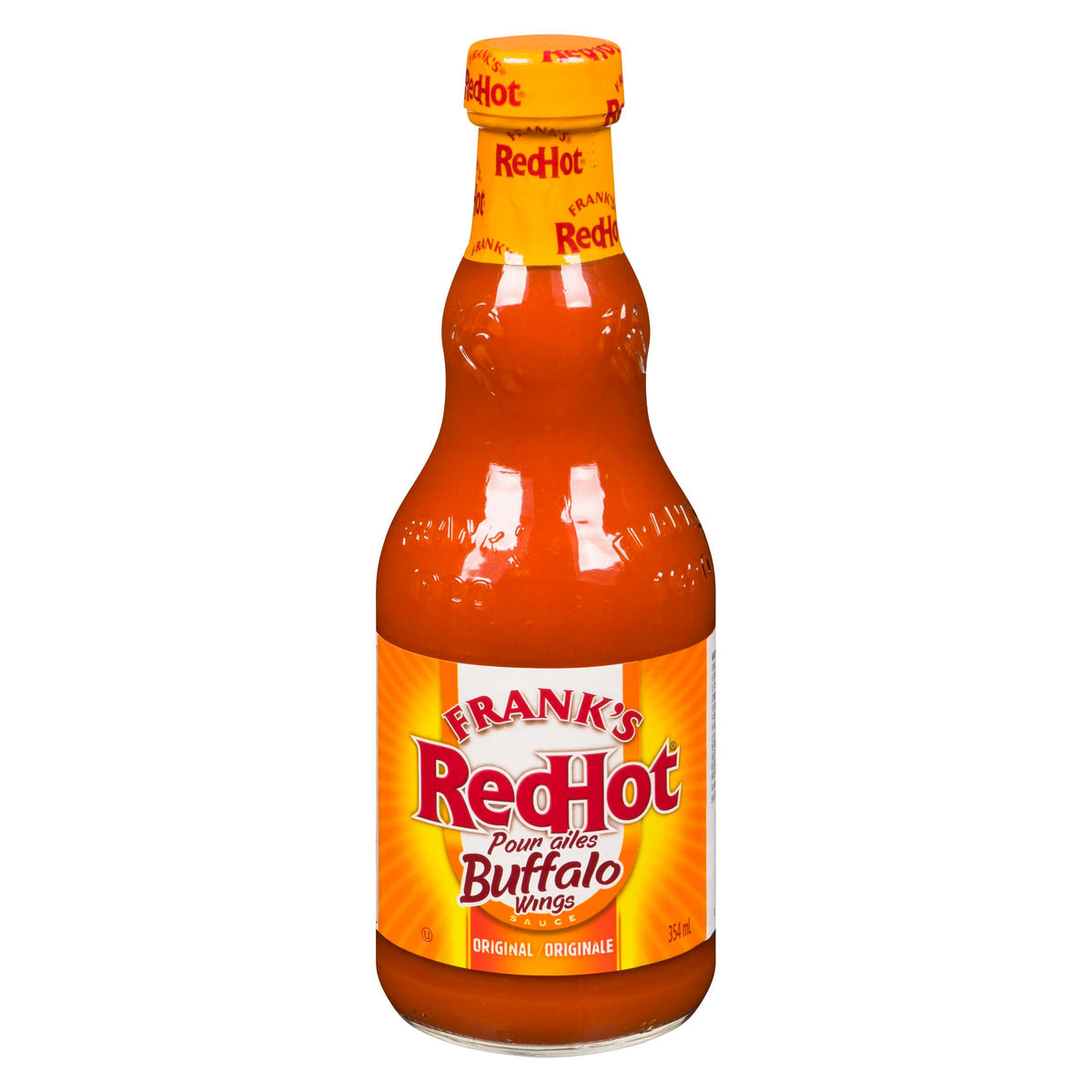Franks Redhot Buffalo Wing Red Hot Sauce 354 mL