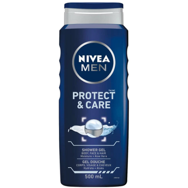 Nivea Men Protect & Care 3 in 1 Shower Gel 500 mL