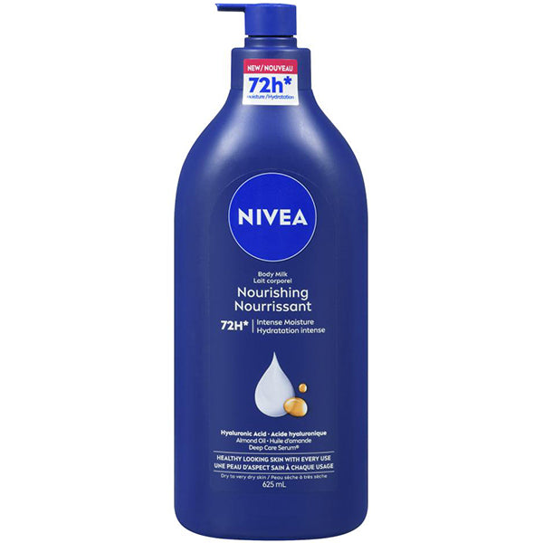 Nivea Body Lotion Nourishing Milk 625 mL