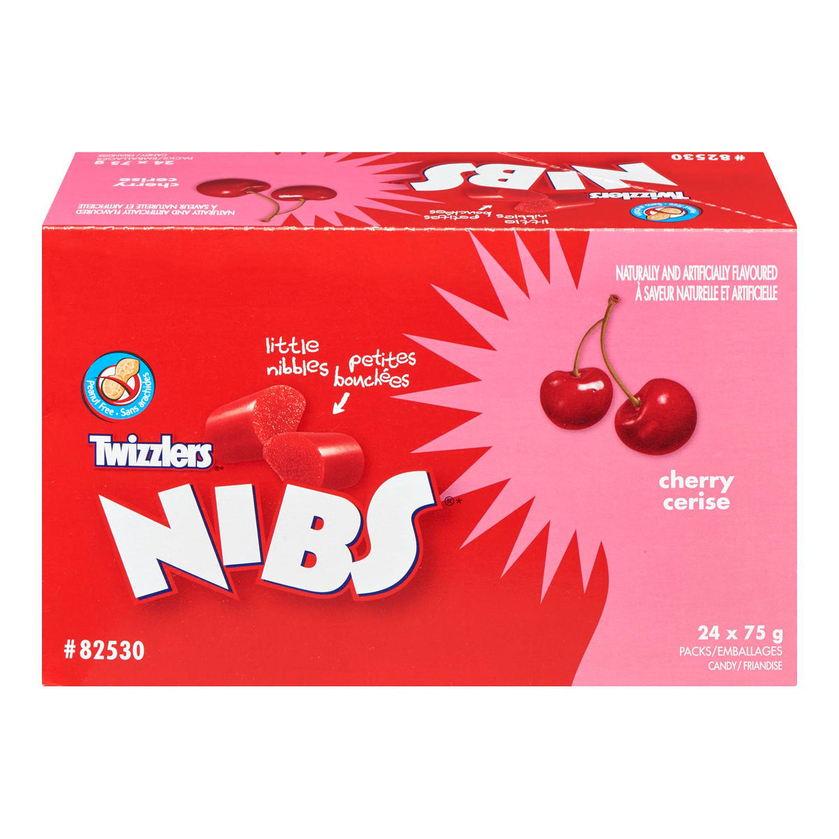 Twizzlers Nibs Cherry 75 g