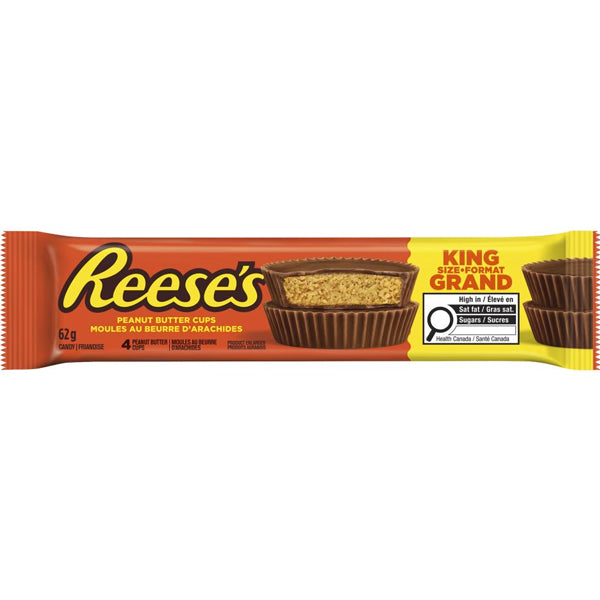 Reeses Peanut Butter Cup King Size 62 g