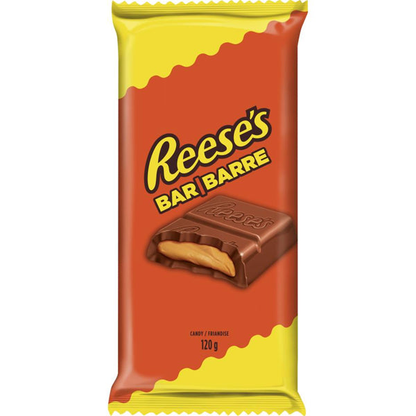 Reeses Bar Peanut Butter 120 g