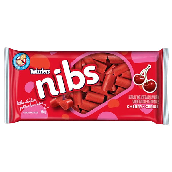 Twizzlers Nibs Cherry 75 g