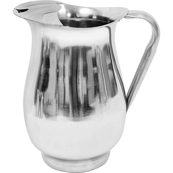 Gourmet Kitchen Pitcher with Ice Catcher Stainless Steel 2 L