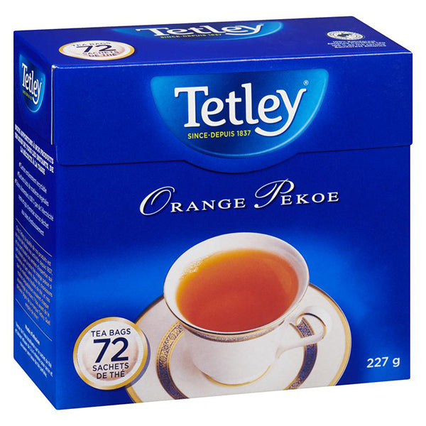 Tetley Tea Orange Pekoe 72-Pack