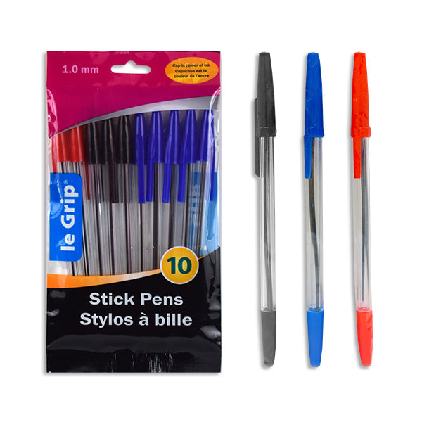 Selectum Clear Ballpens 10 ct