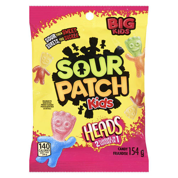 Maynards Sour Patch Big Kids Heads 154 g