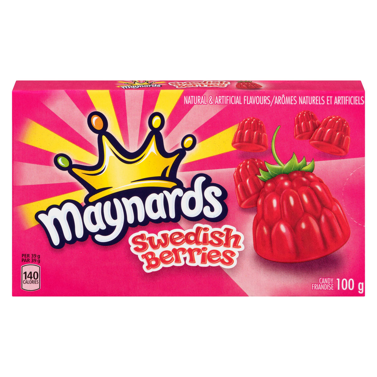 Maynards Swedish Berries Theatre Box 100 g
