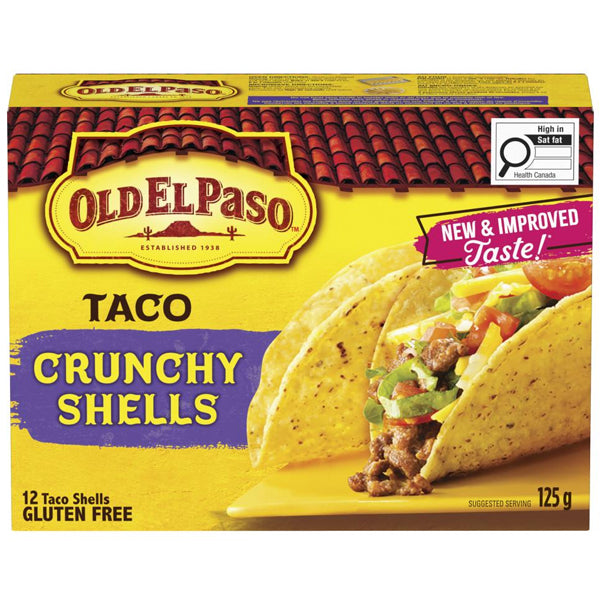 Old El Paso Hard Taco Shells 125 g