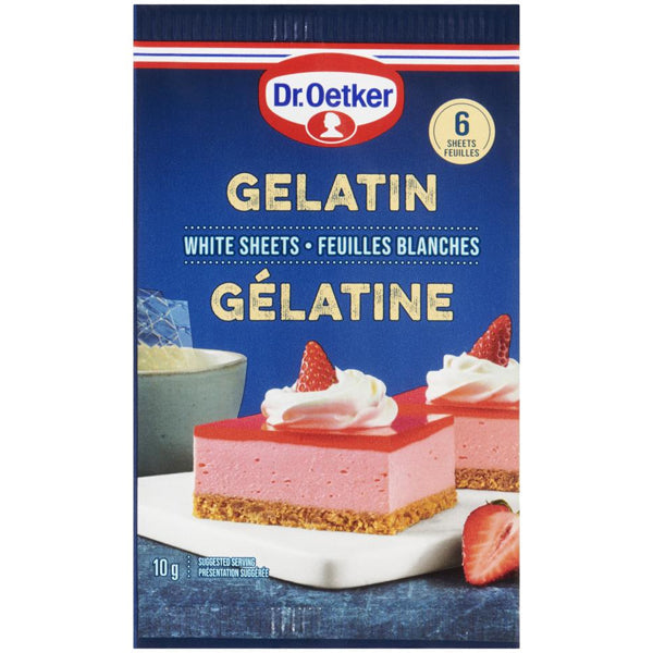 Dr Oetker Gelatine Sheet 10 g