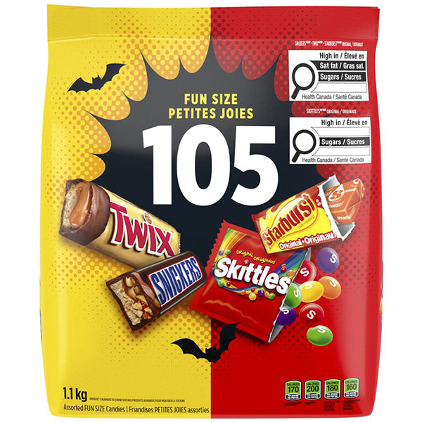 MARS Mixed Chocolate Candy 105 ct