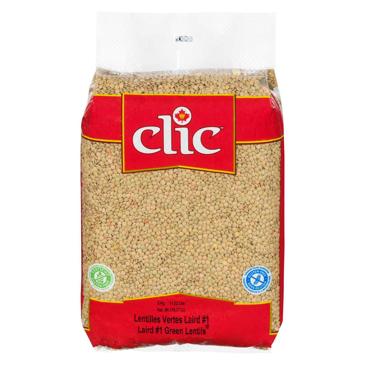 CLIC Laird#1 Green Lentils 5 kg