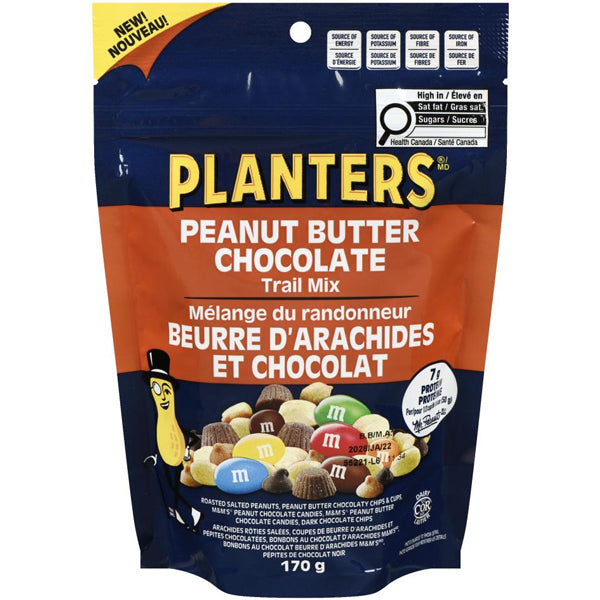 Planters Peanut Butter Chocolate Trail Mix 170 g
