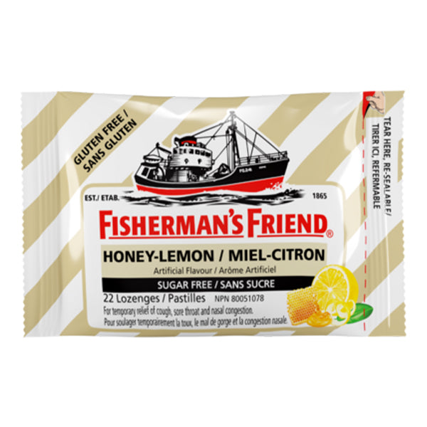 Fishermans Friend Honey Lemon Sugar Free 22 ct