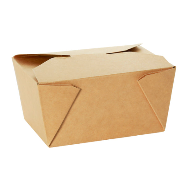 Cafe Express Kraft Take-out Box #1 50 ct