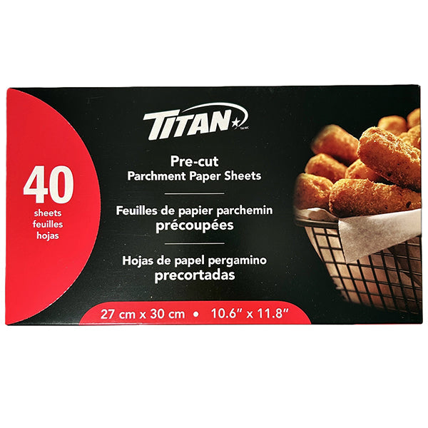 Titan Parchment Paper Sheets 30cm 24x40 ct