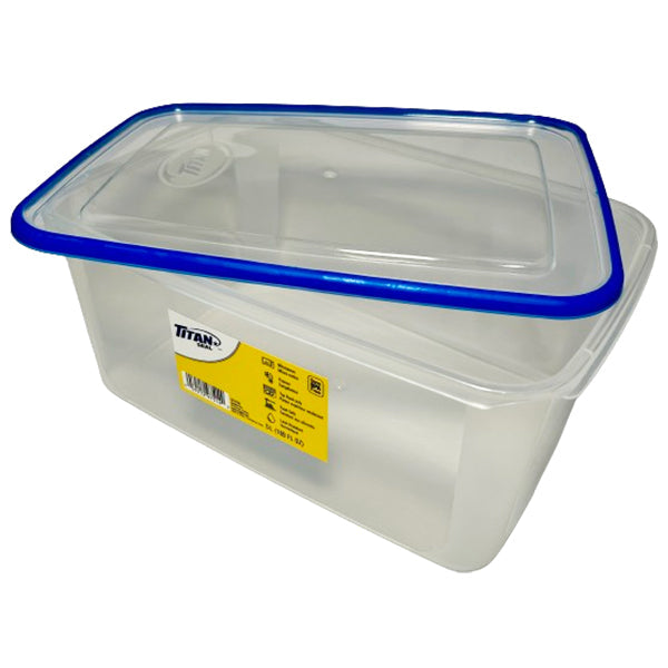 Titan S-large Short Rectangle Food Container 4.0 L
