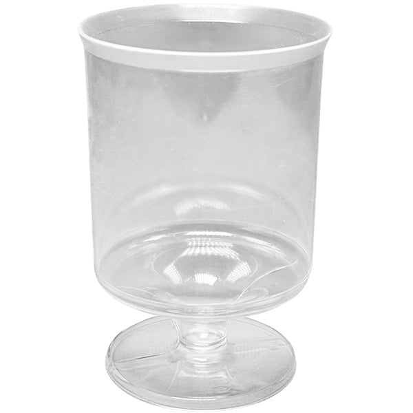 Cafe Express 5 oz Plastic Wine Glasses 6-Pack