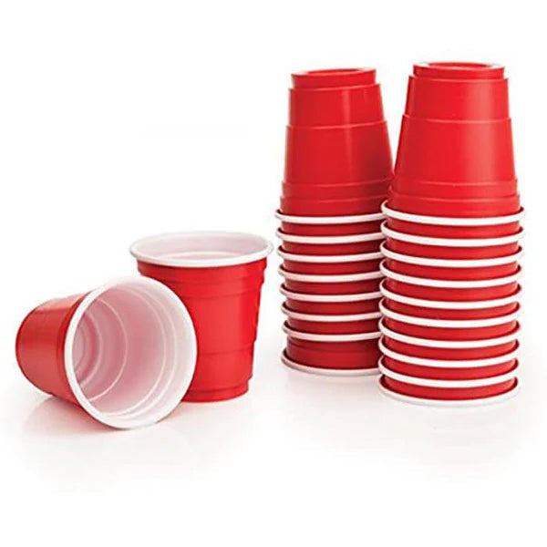 Cafe Express 2 oz Red Shot Glass 30 ct