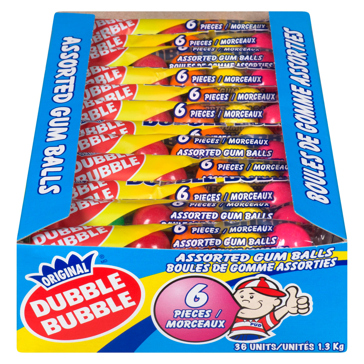 Dubble Bubble Gumballs 6 ct