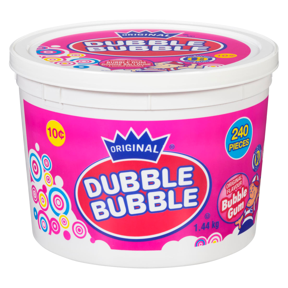 Dubble Bubble Gum 240 ct