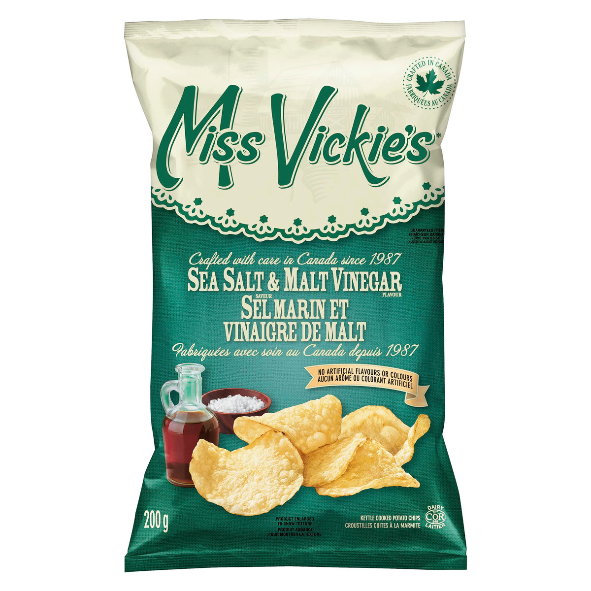 Miss Vickies Sea Salt Malt Vinegar 200 g