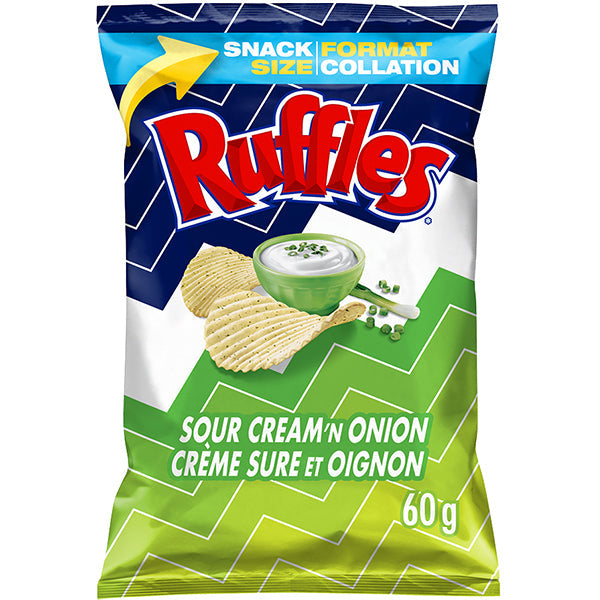Ruffles Sour Cream N Onion 60 g