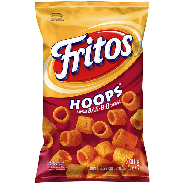 Fritos Bbq Hoops 340 g