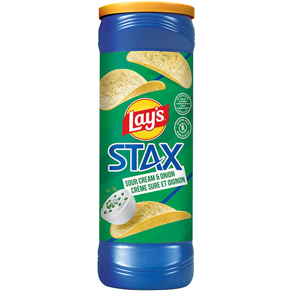 LAYS Stax Sour Cream & Onion 155 g