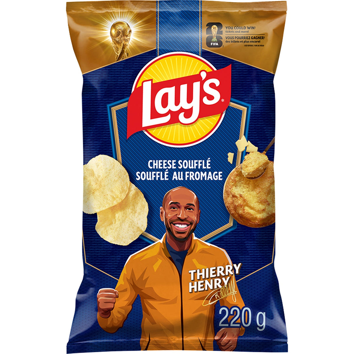LAYS Cheese Souffle Potato Chips 220 g