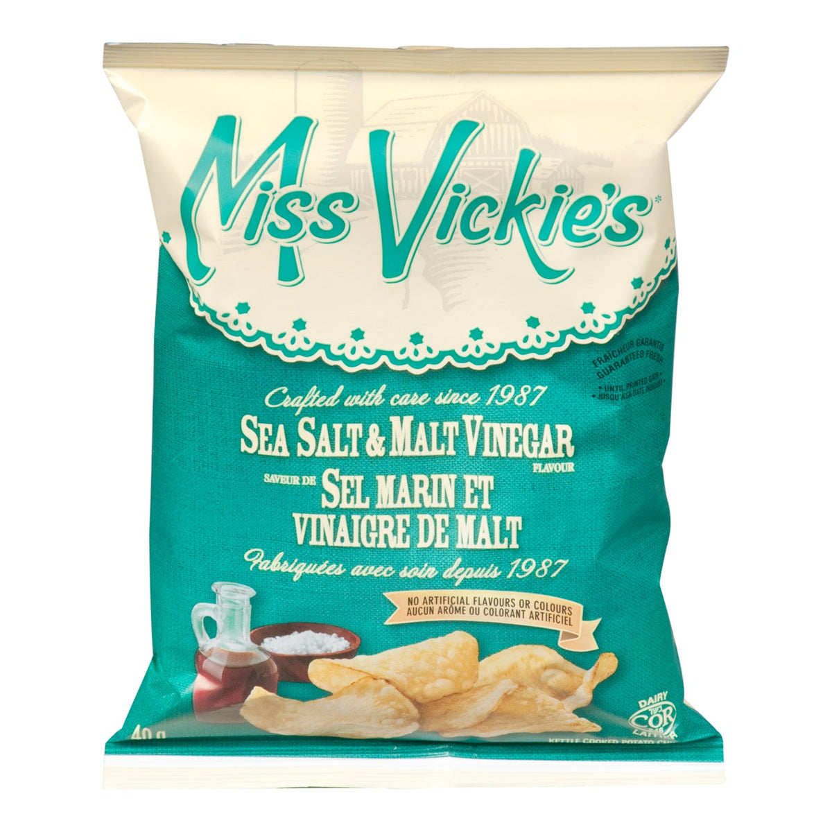 Miss Vickies Sea Salt Malt Vinegar 40 g