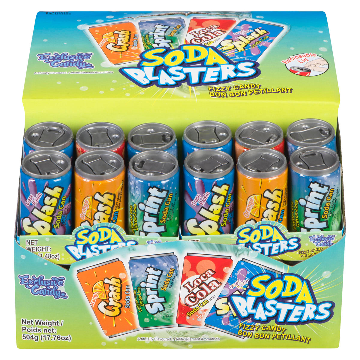 Exclusive Soda Blasters Fizzy Candy 42 g