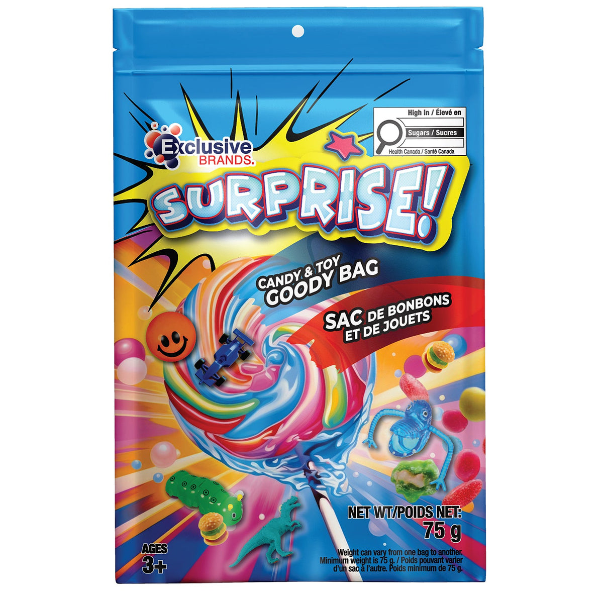 Exclusive Surprise Bag Candy & Toy 75 g