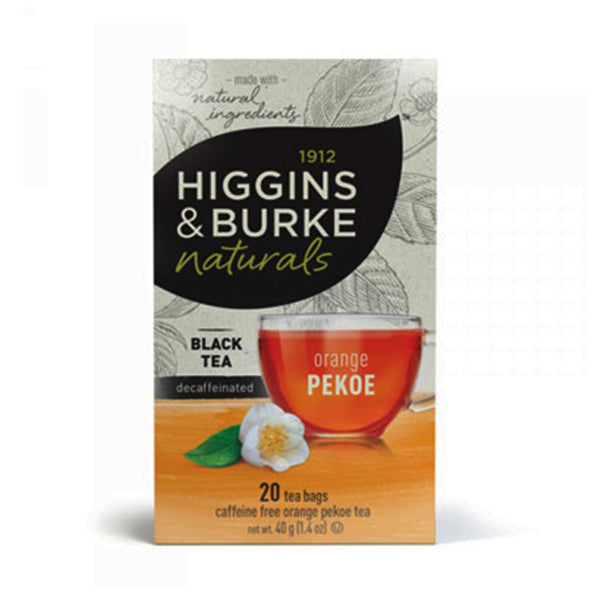 Higgins & Burke Decaf Orange Pekoe Tea 20 ct