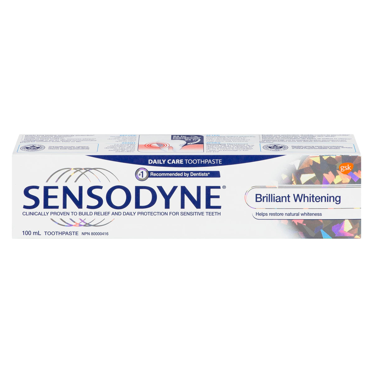 Sensodyne Brilliant Wht 100 mL