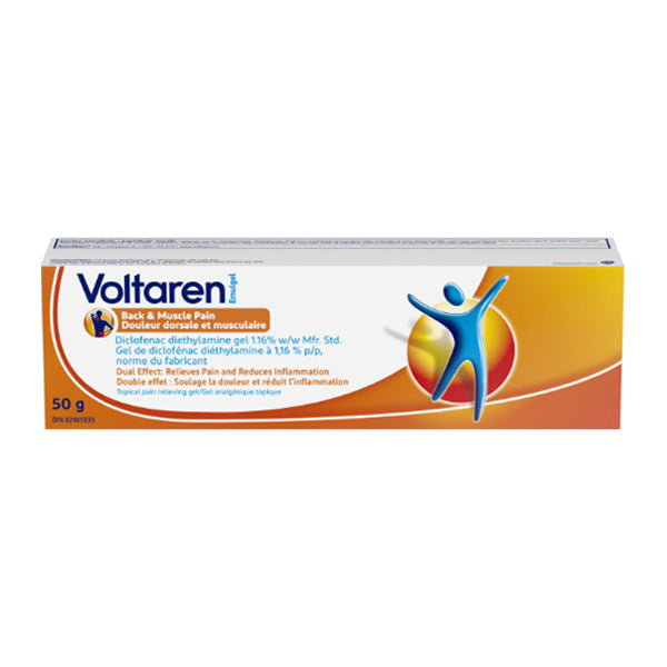 Voltaren Gel Back & Muscle Pain 50 g