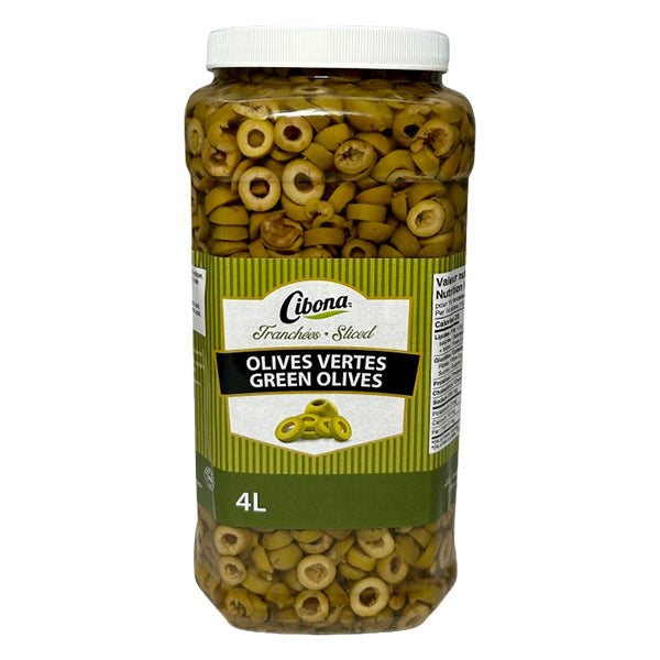 Cibona Sliced Green Olives 4 L