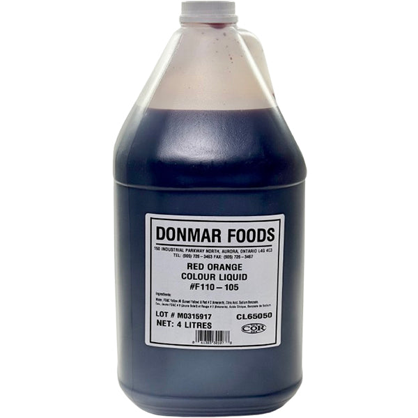 Donmar Df Red Orange Colour 4 L
