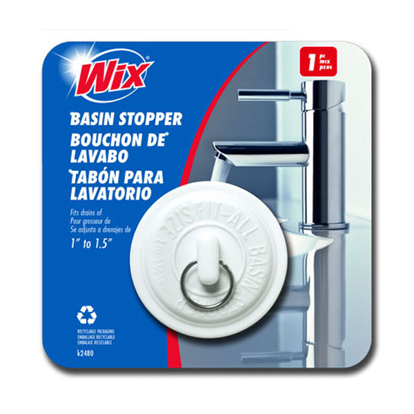 Home-aide Basin Stopper 1"-1.5"