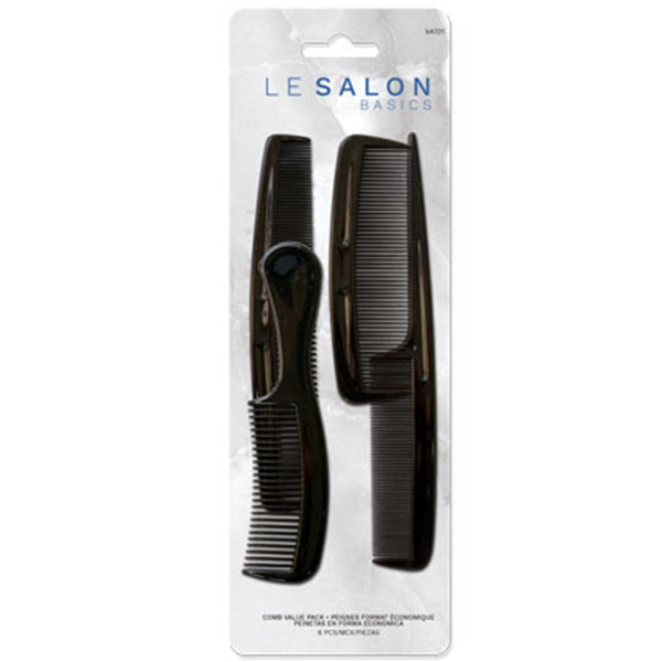Symak Comb 6 pc Value Pk