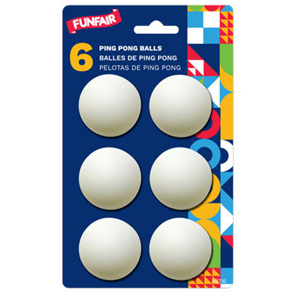 PING Ping Pong Balls 6 ct