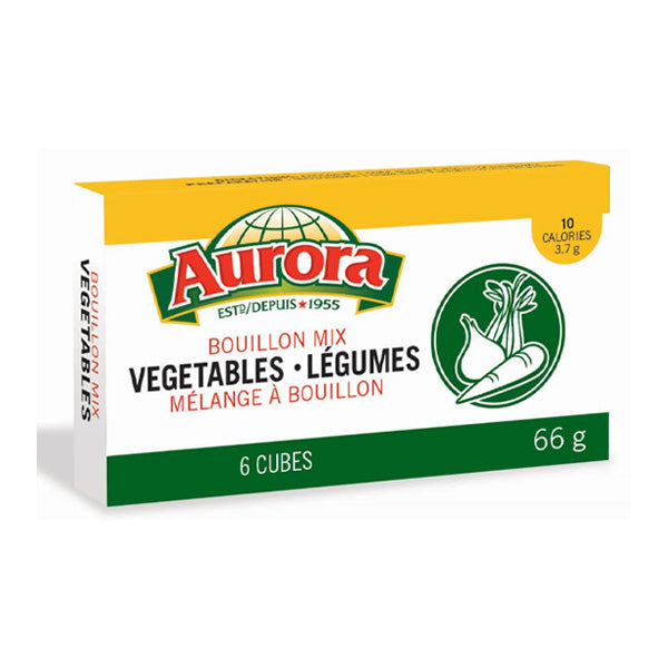 Aurora Bouillon Cube Vegetable 66 g