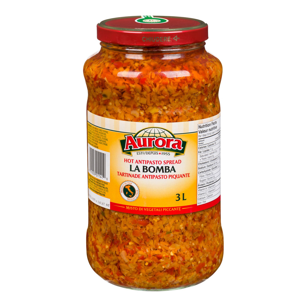 Aurora La Bomba Antipasto Mix 2.84 L
