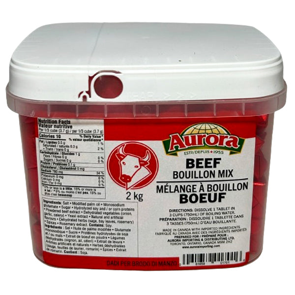 Aurora Beef Bouillion Cubes 2 kg